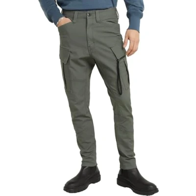 Image of G STAR ZIP Skinny Cargo trousers, Men&#039;s, Size: 28x30, Grey