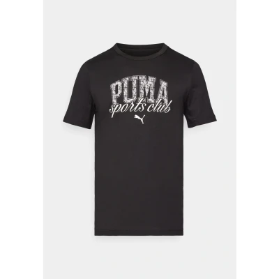 Image of Puma Class Graphic TEE Print Tshirt, Men&#039;s, Size: Large, Black