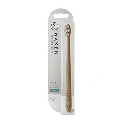 Image of Waken Bamboo Toothbrush White