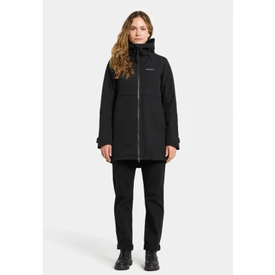 Image of Didriksons Helle Parka, Women&#039;s, Size: 4, Black