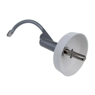 Image of DeLonghi KW712204 dough hook food processor assembly aluminium non bayonet hub &amp; old circ
