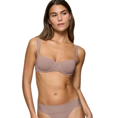 Image of Triumph BODY MAKE UP Illusion Balconette bra, Women&#039;s, Size: 32B, Chocolate mousse