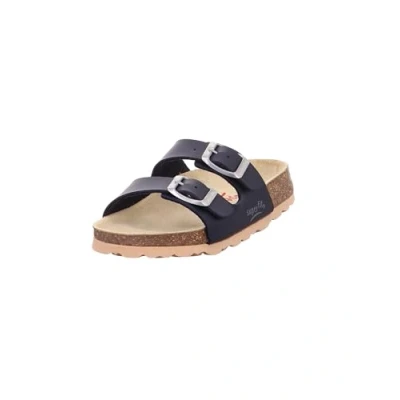 Image of Superfit Fussbettpantoffel Slippers for kids, Size: 5, Ocean High quality imitation leather