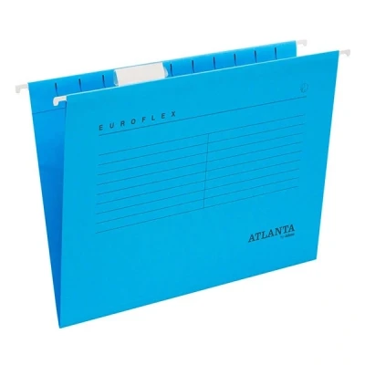 Image of Jalema Euroflex 2652742600 Suspension Files DIN A4 Sides Open FSC® Certified Pack of 25 Blue