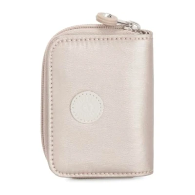 Image of Kipling Tops Small Wallet, Metallic Glow (Silver)