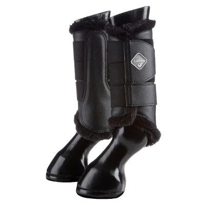 Image of LeMieux fleece lined brushing boots