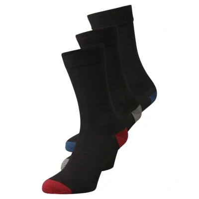 Image of DIM MIX &amp; Match 3 PACK Socks, Men&#039;s, Size: 9 11.5, Noir/bleu/cobalt