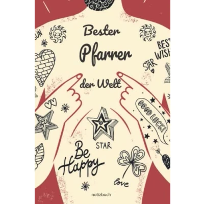Image of Geschenk Pfarrer Notizbuch: Notizbuch als für den besten A5 / liniert 120 Seiten Tagebuch Terminplaner Geschenkidee zum ... Mann Abschied Abschiedsgeschenk