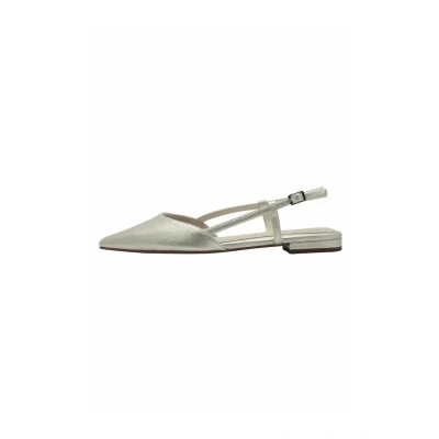 Image of Tamaris Ankle strap ballet pumps, Women&#039;s, Size: 6.5, Champagne Synthetics
