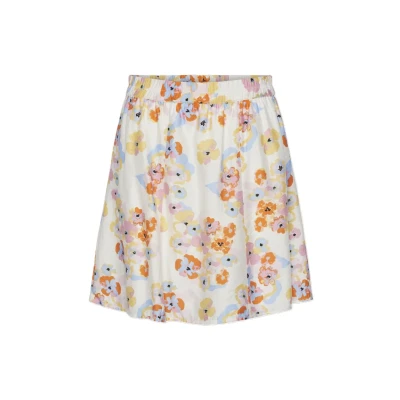 Image of Pieces Pckarlson Skirt Aline skirt, Women&#039;s, Size: XL, Cloud dancer