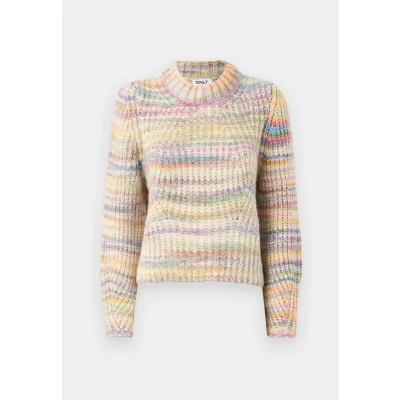 Image of ONLY Onlcarma Jumper, Women&#039;s, Size: Large, Pumice stone
