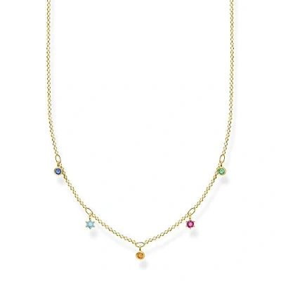 Image of Thomas SABO Necklace Necklace, Women&#039;s, Size: 45, Multicoloured