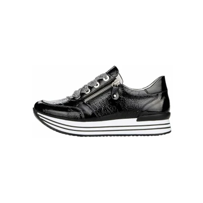 Image of Remonte Trainers, Women&#039;s, Size: 4.5, Schwarz shoes