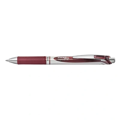 Image of Pentel EnerGel Xm 0.7mm Rollerball Burgundy