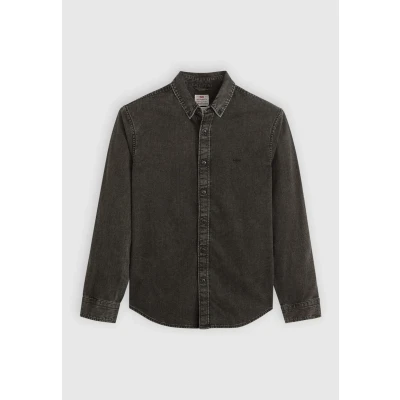 Image of Levi&#039;s Authentic Button DOWN Shirt, Men&#039;s, Size: XL, Gizmo washed black