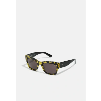 Image of Vogue Eyewear Sunglasses, Women&#039;s, Size: 54, Yellow/tortoise