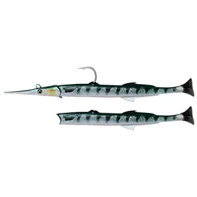 Image of Savage Gear 3D Needlefish Pulsetail 30cm 105gr Sinking Barracuda (2+1pcs) Swimbait