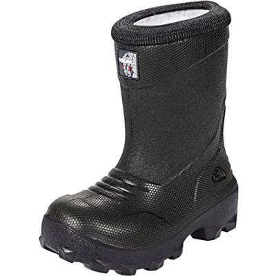 Image of Viking Frost Fighter Winter boots for kids, Size: 5.5K, Black/grey Pu