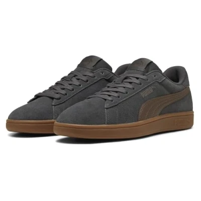 Image of PUMA Unisex&#039;s Smash 3.0 Sneaker, Dusky Gray Flat Bronze Gum, 7 UK