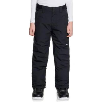 Image of Quiksilver Estate Youth Snow pants for kids, Size: 8y, True black