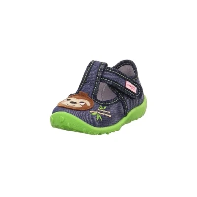 Image of Superfit Boys Spotty Slippers, Dark blue 8070, 21 EU