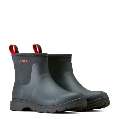 Image of Ariat Women&#039;s Kelmarsh Shortie Rubber Boot, Navy, 3.5 UK