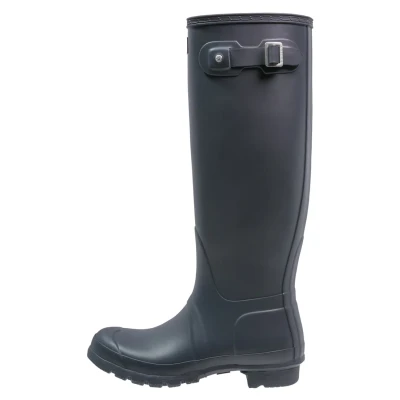 Image of Hunter Women&#039;s Play Tall Rain Boot, Blue Navy, 6 UK