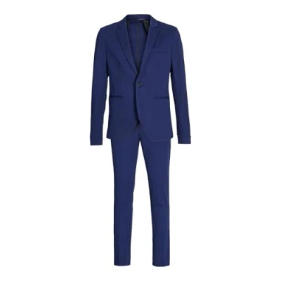 Image of JACK &amp; JONES Boys Jjejaxon Jersey Suit Noos Jnr Suit, Medieval blue, 146