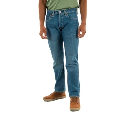 Image of Levi&#039;s 501 LEVI&#039;SORIGINAL Straight leg jeans, Men&#039;s, Size: 29x32, Window pane ltwt
