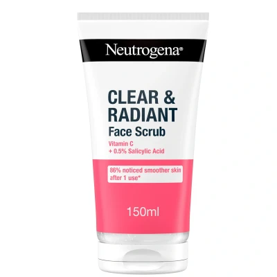 Image of Neutrogena Clear and Radiant Face Scrub 150ml