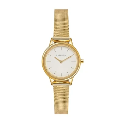Image of Carlheim Petit Karin Watch, Women&#039;s, Size: One Size, gold white