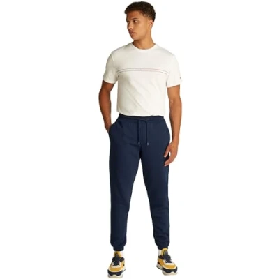 Image of Tommy Jeans Men&#039;s Tracksuit Bottoms, Dark Night Navy, XXL