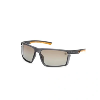 Image of Timberland Men&#039;s Tb9333 Sunglasses, Grey/Other (Multicoloured), One Size