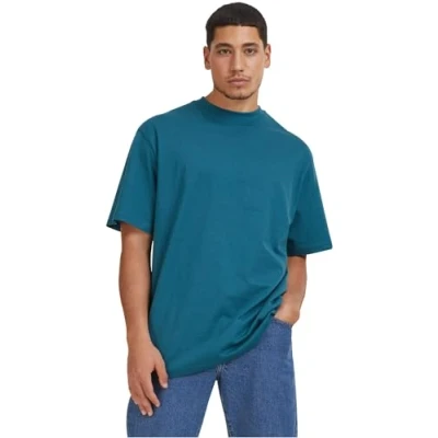 Image of Urban Classics TALL Basic Tshirt, Men&#039;s, Size: 4XL, Teal