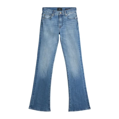 Image of 7 for all mankind Illusion Bootcut jeans, Women&#039;s, Size: 24, Light blue