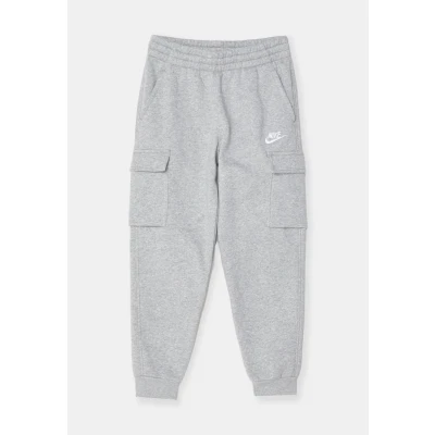 Image of Nike Sportswear CLUB Unisex Tracksuit bottoms, Size: 10 11y, Dark grey heather/base grey/white