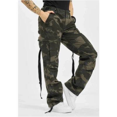 Image of Brandit Cargo trousers, Women&#039;s, Size: 30, Darkcamo