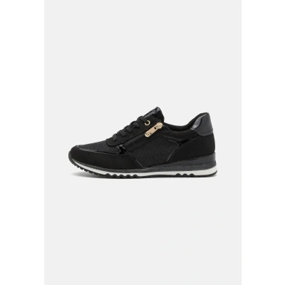 Image of Marco Tozzi Trainers, Women&#039;s, Size: 3, Black Imitation leather/ textile