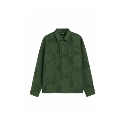 Image of Desigual Men&#039;s Cam_Rambo T Shirt, Green, M