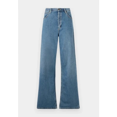 Image of Lee LOW Slung Slouch Relaxed fit jeans, Women&#039;s, Size: 29x33, Light blue denim