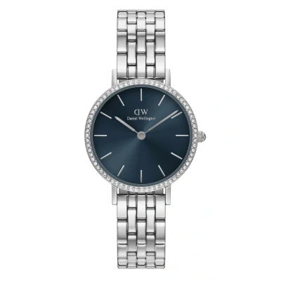 Image of Daniel Wellington Petite Lumine Bezel 5LINK Arctic S Watch silvercoloured, Size: 28, Silver coloured