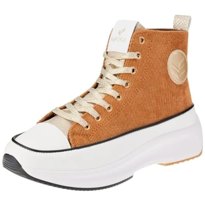 Image of KAPORAL Women&#039;s Christa Trainers, Hazelnut Brown, 40 EU