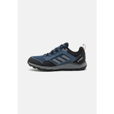 Image of Adidas Terrex Tracerocker Hiking shoes, Men&#039;s, Size: 6.5, Steel/grey three/semi impact orange Textile/synthetics