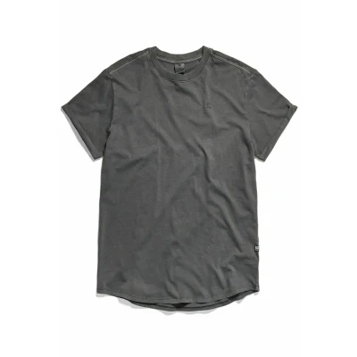 Image of G STAR LASH Regular Short Sleeve Basic Tshirt, Men&#039;s, Size: XS, Dk black gd