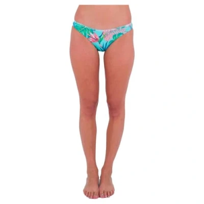 Image of Hurley Women&#039;s Java Tropical Rvsb Moderate Bottom Bikini Panties