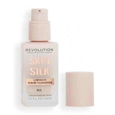 Image of Revolution Skin Silk Serum Foundation 23ml (Various Shades) F0.5