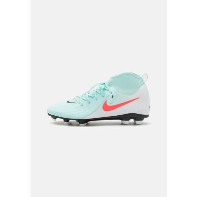 Image of Nike Performance Phantom LUNA II CLUB FG/MG Moulded stud football boots, Men&#039;s, Size: 8, Mint/atomic red/off noir Synthetics/textile