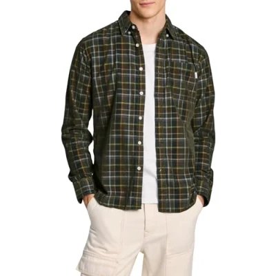Image of Pepe Jeans MAX Shirt, Men&#039;s, Size: Large, Leaf green