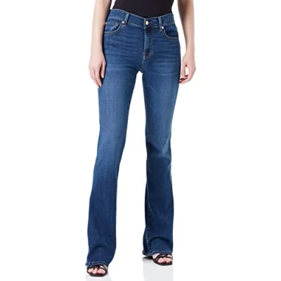 Image of 7 for all mankind BAIR ECO Duchess Bootcut jeans, Women&#039;s, Size: 25, Mid blue