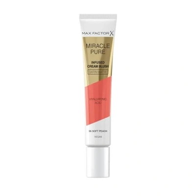 Image of Max Factor Miracle Pure Cream Blush 15ml (Various Shades) 06 Soft Peach